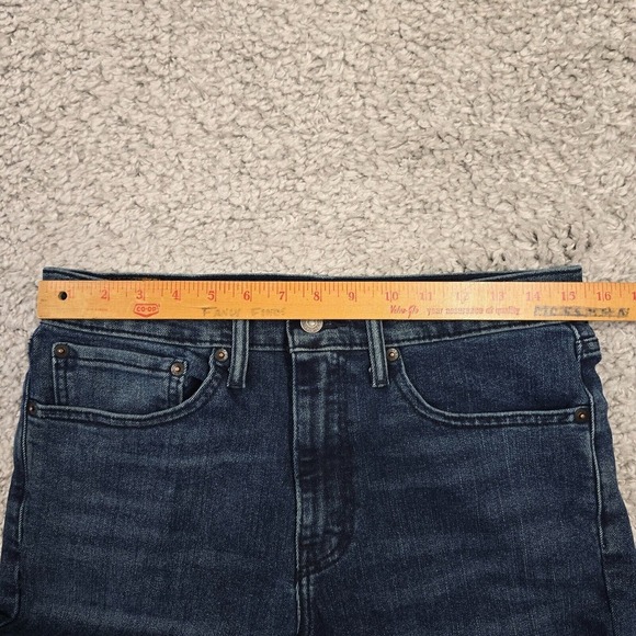 Levis 510 Jeans Mens 33x34 (Fits 30x33) Blue Skinny Dark Wash Denim - Picture 10 of 14